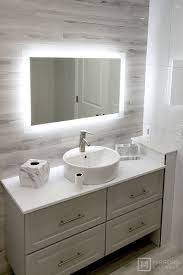 Side Lighted Led Bathroom Vanity Mirror 36 Bathroom Vanity Mirror Master Bathroom Design Bathroom Design