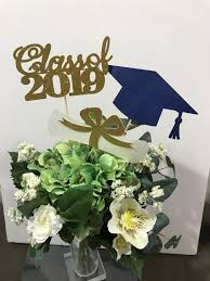Graduation Party Decorations 2019 Graduation Centerpiece Etsy Graduation Center Pieces Graduation Decorations Graduation Party Decor