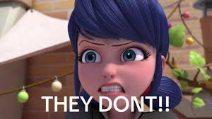 Marinette and Adrien with Black Hair