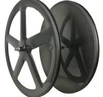 [CBRT20Z5] carbon 5 spoke wheels Track 700c bicycle carbon road five spoke wheels