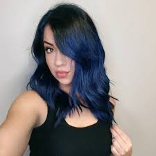 This color reminds me of a cute navy blue vibe, if your interested in this wig check out the links below! Dark Blue Hair How To Get This Darker Hair Color In 2020