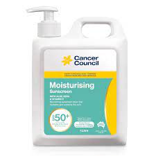 The cancer council suggests wearing sun protective clothing, opting for water resistant sunblock if swimming or getting wet, choosing a wide brim hat, avoiding direct read more: Cancer Council Moisturising Sunscreen Spf 50 1 Litre 9321299300338 Ebay