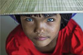 Another important component of national identity is the set of distinctive customs such as weddings, funerals, and ancestor worship that. Incredible Vietnamese Girl With Blue Eyes Rehahn