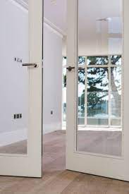 contemporary white washed ash veneer trinity style double doors with large vision panels by graefe ltd my blog internal glass doors french doors interior white internal doors