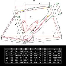 aero road bike frame frame size number vs actual frame