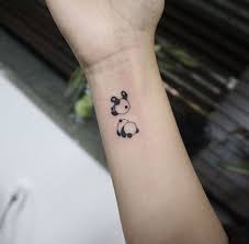 15 Unique And Small Panda Tattoos Ideas Panda Tattoo Tiny Tattoos Tattoo Designs