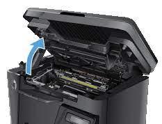 Hp laserjet pro mfp m201, m125, m127, m225 page yield of hp 83a: Hp Laserjet Pro Printers Replacing The Toner Cartridge Hp Customer Support