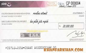 Cara cek tagihan kartu mandiri selesai. Jenis Jenis Contoh Gambar Cek Dan Bilyet Giro Tabel Perbedaan