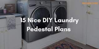 Easy to build single laundry pedestals. 15 Nice Diy Laundry Pedestal Plans