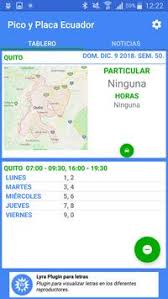 El miércoles tienen prohibido circular 4, 5, 6 y. Pipla Hoy No Circula Ecuador Quito Pour Android Telechargez L Apk