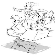 Hohohoho Bottom Character Screams Drawing Base Draw The Squad Funny Drawings