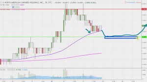 North American Cannabis Holdings Inc Usmj Stock Chart