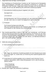 Lade dir kostenlos das anschreiben, den lebenslauf und das deckblatt für deine bewerbung als erzieherin / erzieher herunter. Muster Fur Ausbildungsvertrage Im Rahmen Der Praxisintegrierten Ausbildung Zur Erzieherin Zum Erzieher Pdf Free Download