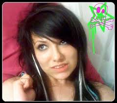 It is an interesting black hair highlight option. Scene Girl W Black Hair And White Streaks A Beautiful Insanity Flickr