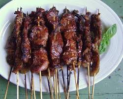 Pork Bbq On A Stick For Kulinarya Cooking Club Bbq Recipes Recipes Bbq Pork