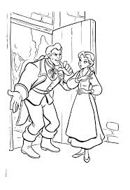 Pin Ot Polzovatelya Jennifer Taylor Na Doske Beauty And The Beast Coloring Pages Raskraski Multfilmy Mikki Maus
