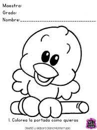 Fichas Examen Dificultad Media Infantil Y Preescolar 1 Animalitos Para Colorear Dibujo Animales Infantiles Dibujos De Animales Tiernos