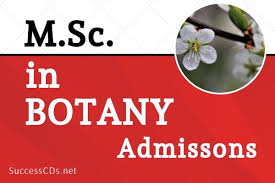 Xavier's kolkata, and a few others also offer direct msc admissions based on the student's ug merit or other equivalent examination. M Sc In Botany Admission 2021