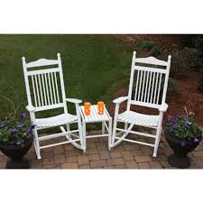 Dixie Seating Co Calabash Wood Rocking Chair Table Set No 467s 1618 3pc Set Ships Within 2 To 4 Weeks Rocking Chair Set Swanley Conversation Set Patio