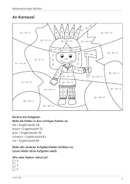 Klasse kostenlos mathe ausmalbilder 1 klasse kostenlos. Grundschule Unterrichtsmaterial Mathematik Kopfrechnen Rechen Ausmalbilder Kettenrechnungen