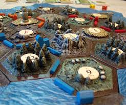 3d Settlers Of Catan Tiles Settlers Of Catan Catan Board Games