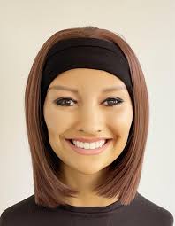 £45 warm brown long bob sample sale wig