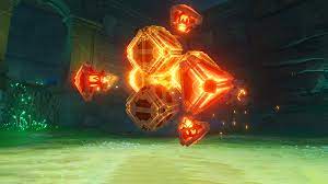 The perpetual mechanical array takes the shape of a sword and swings itself at a player. Genshin Impact Perpetual Mechanical Array Boss Guide Pcgamesn