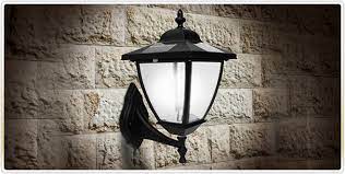 Solar Wall Mounted Coach Lantern Light Black Classy Caps Elegante Outdoor Solar Wall Lights Lantern Lights Solar Powered Lamp