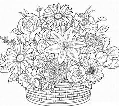 Popular Flowers Coloring Pages Malvorlagen Blumen Lustige Malvorlagen Kostenlose Erwachsenen Malvorlagen