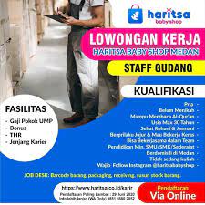 Check spelling or type a new query. Loker Medan Terbaru Staff Gudang Di Haritsa Baby And Kids Poskerjamedan Com