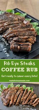 How to get the best steak results in a slow cooker. Rib Eye Steak Rub With Coffee Recipe Ribeye Steak Easy Cooking Steak