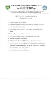 Check spelling or type a new query. Update Tahapan Pendaftaran Online Penerimaan Peserta Didik Baru Ppdb Jalur Tes Mandiri Sma Negeri 2 Prabumulih Upt Sman 2 Prabumulih