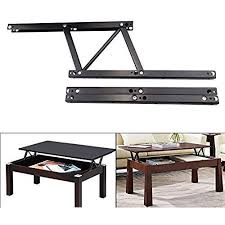 Sauton 1 Pair Lift Up Modern Coffee Table Mechanism Hardware Diy Black Spring Stand Furniture Hinges Furniture Lift Coffee Table Furniture Hinges