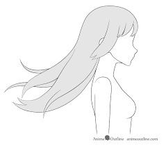 Anime hairstyles are wild, crazy and at the same time, incredibly artistic. 20 Fantastic Ideas Full Body Long Hair Base Full Body Anime Girl Sketch Art Gallery