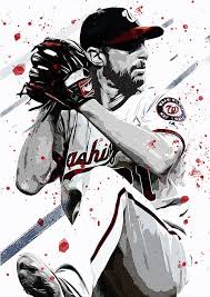 Tons of awesome max scherzer wallpapers to download for free. Max Scherzer By Smh Yrdbk Baseball Wallpaper Mlb Wallpaper Baseball Art