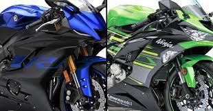 Here is a clip showing me. Quick Comparison Yamaha R6 Vs Kawasaki Ninja Zx 6r