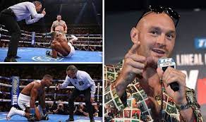 Founded in 1909, boxing news provides readers with the best ringside seat in the sport of boxing. Boxing News Tyson Fury Reveals Why He S Mocking Anthony Joshua After Nice Andy Ruiz Tweet Boxing Sport Express Co Uk