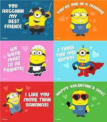 6 Free Printable Minion Valentines Every Despicable Me Fan Needs Minion Valentine Funny Valentines Cards Printable Valentines Cards