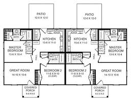 Senior Living Duplex Plans Duplex Floor Plans House Plan Gallery