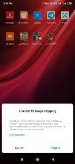 Similar to mobdro, live net tv is a quality free live tv streaming application that provides thousands of channels. App Not Working In 10 8 4 0 Qfkinxm Miui Rom Mi Community Xiaomi