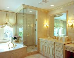 Most builders stop the insulation about 6 inches from the crown molding. Bathroom Crown Molding Houzz