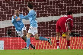 Liverpool liverpool 1 man city manchester city 4. Liverpool 1 4 Man City Alisson Blunders See Faint Title Hopes End Liverpool Fc This Is Anfield