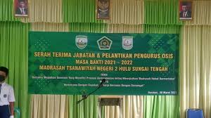 Serah Terima Jabatan Pelantikan Pengurus Osis 2021 2022 Hu Youtube