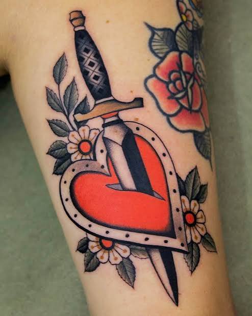 101 Best American Traditional Dagger Tattoo Ideas That Will Blow Your Mind!