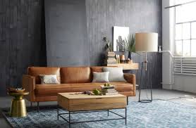 Combine rich brown and navy touches for a bold room with a moody atmosphere. Brown Couch Sofa Living Room Ideas 2021 Hackrea