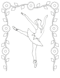 Free Printable Ballet Coloring Pages For Kids Dance Coloring Pages Ballerina Coloring Pages Coloring Pages For Girls
