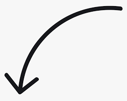 No attribution, no registration required. Hd White Hand Drawn Transparent Background Curved Arrow Hd Png Download Kindpng