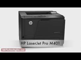 If you recently upgraded in one version of windows to another, it's possible that your present printer driver is for. Hp Laserjet Pro M401 Instructional Video Youtube