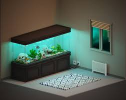 メディアツイート Maryam Madmaraca さん Twitter Fish Tank Environment Concept Art Artwork Design