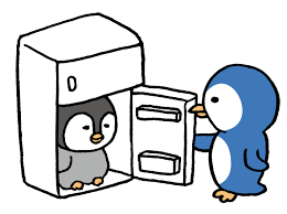 冷蔵庫 横 熱い